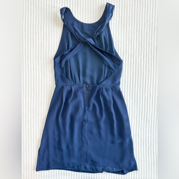Elizabeth and James Acacia Mini Backless Dress in Royal Blue - Picture 6 of 10